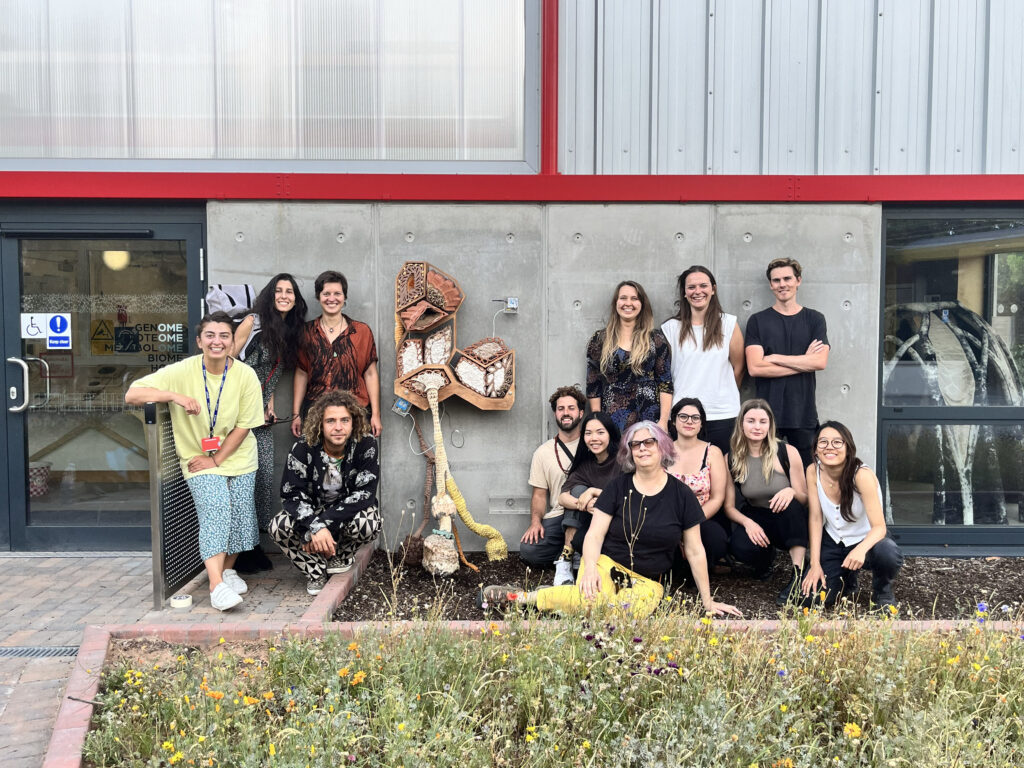 group picture of the participiants of part one insect summerschool